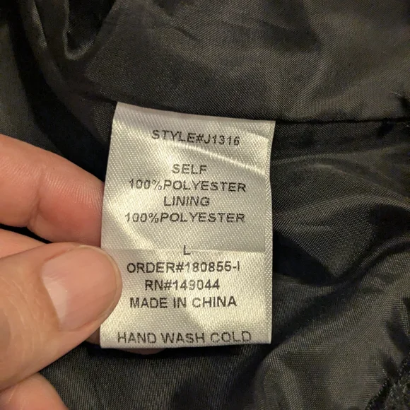 Papaya Luxurious Black Faux Fur Jacket - Picture 6 of 9